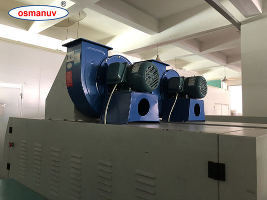 তিনটি ল্যাম্প 1387 মিমি ইউভি কুরিং ল্যাম্প 9.7KW