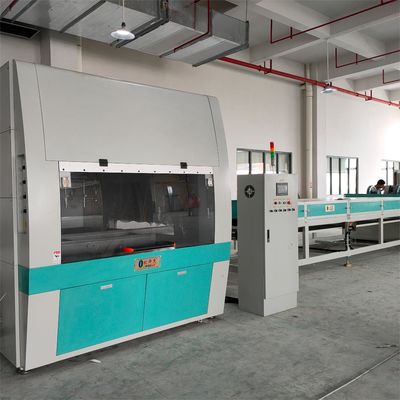 পুনর্ব্যবহৃত কার্ডবোর্ডের জন্য নির্ভুল রেসিপ্রোকেটিং স্প্রে সিস্টেম সহ শিল্প পাল্প ফাইবার প্যাকেজিং স্প্রে কোটিং মেশিন