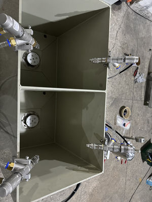 উচ্চ আউটপুট ডুয়াল স্টেশন স্পিন লেটার জল / তেল বাধা লেপ জন্য পল্প ছাঁচনির্মাণ টেবিলওয়্যার