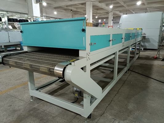 উচ্চ দক্ষতা ইনফ্রারেড শুকানোর সিস্টেম। সেল্প মোল্ডিং এবং বিল্ডিং বোর্ড লেপ জন্য কাস্টমাইজযোগ্য শুকানোর সমাধান