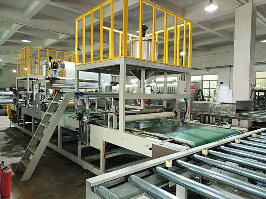 সংমিশ্রিত প্যানেলের জন্য বহুমুখী ডক্টর ব্লেড কোটিং মেশিন - XPS, জিপসাম, সিমেন্ট বোর্ড