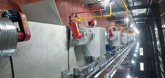 ভারী দায়িত্ব 28m প্রাকৃতিক গ্যাস শুকানোর লাইন 24kw জন্য পলপ ছাঁচনির্মাণ প্যাকেজ
