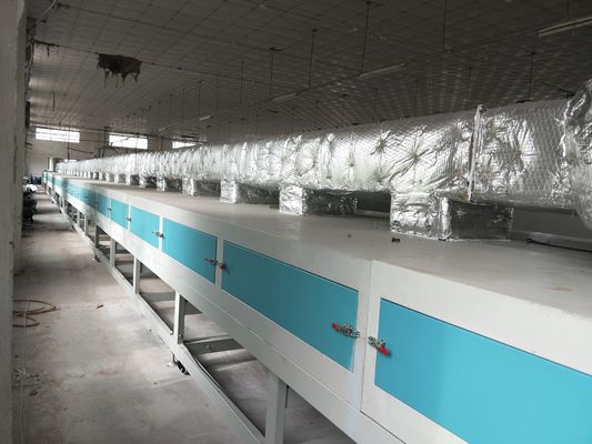 সিমেন্ট ফাইবার বোর্ড এবং ক্যালসিয়াম কার্বনেট বোর্ডের জন্য প্রাকৃতিক গ্যাসের মাধ্যমে শুকানো এবং স্পিন লেপ লাইন