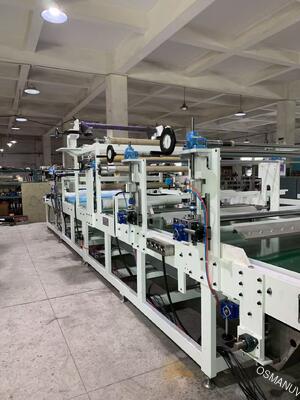 Roll-to-Roll Continuous Doctor Blade Coating Line with Customizable Web Width Tension Control and High Thickness Uniformity
