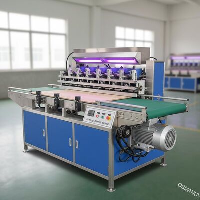 মোটর সহ 9KW 850mm উচ্চতা কাঠ Uv রোলার লেপ মেশিন