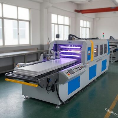 380V 80 মিমি পুরু স্বয়ংক্রিয় লোডিং ইউভি পেইন্টিং মেশিন ক্যালসিয়াম সিলিকেট ব্যবহার