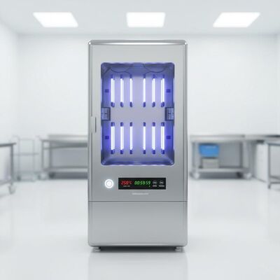 হাসপাতালের জন্য 2KW উচ্চ তাপমাত্রা নির্বীজন UV বিকিরণ মেশিন