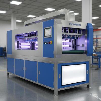 PLC কন্ট্রোল লাইটের জন্য 388KW স্প্রে UV আবরণ মেশিন