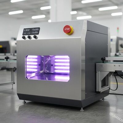 6.8KW 15 মি / মিনিট স্টপ স্যুইচ প্রতিবিম্বিত ইউভি নিরাময় মেশিন / ইউভি নেতৃত্বাধীন নিরাময় সিস্টেম