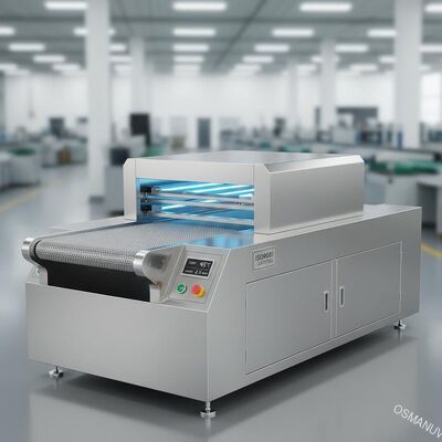 ISO9001 নেতৃত্বে UV ড্রায়ার মেশিন SUS304 স্টেইনলেস স্টিল পরিবাহক সঙ্গে