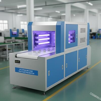 8 মি / মিনিট এসি 220V 4.8KW ইউভি নিরাময় মেশিন ডাস্ট মরিচা প্রতিরোধ