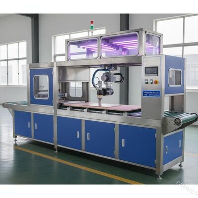 ইন্টিগ্রেটেড বোর্ড লাইন UV আবরণ মেশিন 1500mm স্প্রে গান 380VAC