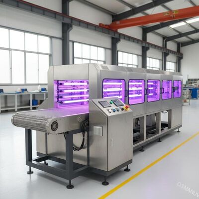 জাল বেল্ট ইউভি irradiation মেশিন 1 - 10m/min