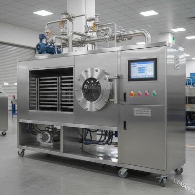 পিএলসি 50KW মাইক্রোওয়েভ ভ্যাকুয়াম শুকানোর সরঞ্জাম 380V দক্ষ ভ্যাকুয়াম মাইক্রোওয়েভ শুকানোর যন্ত্র