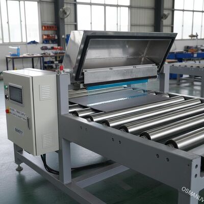 220V/50Hz পাওয়ার সাপ্লাই ভারী দায়িত্ব কনভেয়র রোলার সর্বোচ্চ লেপ প্রস্থ 1000mm সুবিধা জন্য