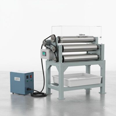রঙের জন্য 220V/50Hz পাওয়ার সাপ্লাই এবং 1000mm সর্বোচ্চ লেপ প্রস্থ রোল লেপ সরঞ্জাম