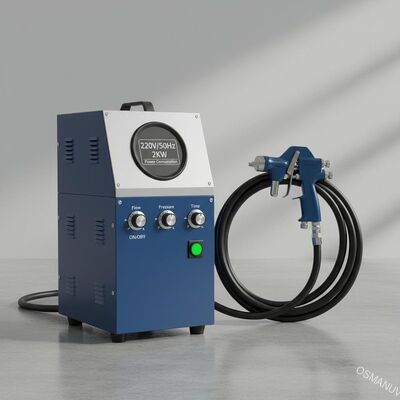 220V/50Hz পাওয়ার সাপ্লাই 2KW পাওয়ার খরচ সঙ্গে শিল্প স্প্রে লেপ সরঞ্জাম