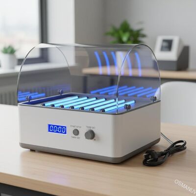 0-99 মিনিট টাইমার কন্ট্রোল রেঞ্জ সহ AC220V ইউভি রেডিয়েশন মেশিন