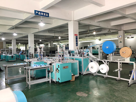 ISO9001 20KW সার্জিকাল ফেস মাস্ক মেকিং মেশিন / সার্জিক্যাল মাস্ক উত্পাদনের লাইন