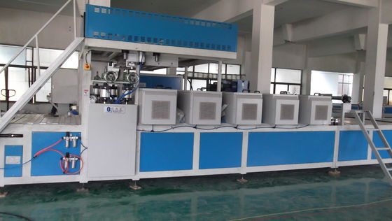 410V 50HZ 3 মি / মিনিট রোল তাপ প্রেস মেশিন / সম্পূর্ণ স্বয়ংক্রিয়তা তাপ প্রেস থেকে রোল