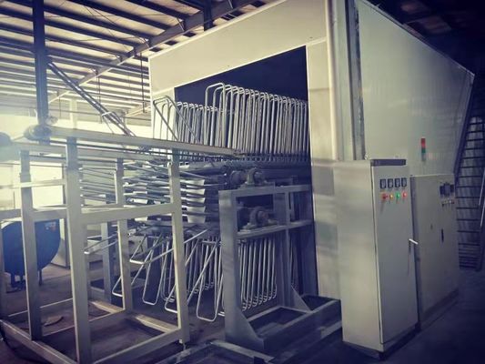 OMRON ইলেকট্রিক আই সহ 30m ফোল্ড ড্রাই লাইন ইউভি লেপ মেশিন