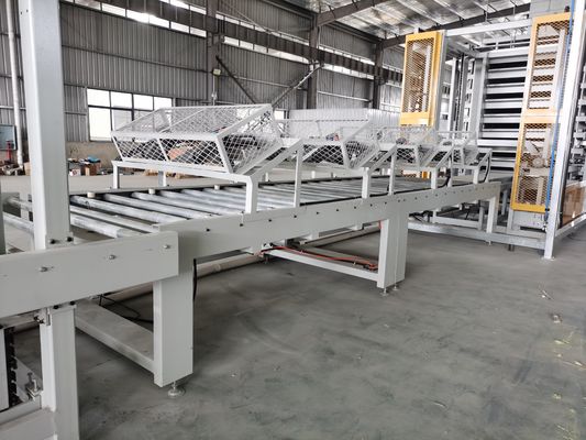 ক্যালসিয়াম সিলিকেট বোর্ড 380v 180deg এর জন্য স্বয়ংক্রিয় টার্নিং মেশিন
