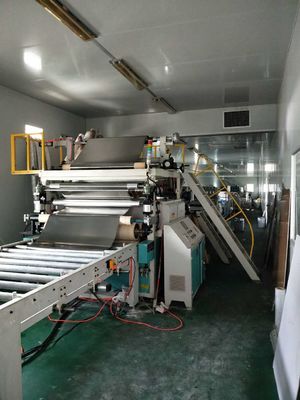 410V 50HZ 3 মি / মিনিট রোল তাপ প্রেস মেশিন / সম্পূর্ণ স্বয়ংক্রিয়তা তাপ প্রেস থেকে রোল