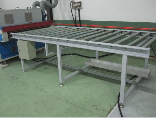 ISO9001 0.75KW পোর্টেবল বেল্ট কনভেয়র হট জয়েন্ট মেশিন সেন্টার রোলার