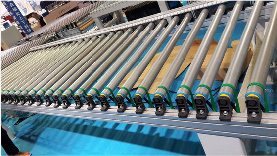 ISO9001 0.75KW পোর্টেবল বেল্ট কনভেয়র হট জয়েন্ট মেশিন সেন্টার রোলার