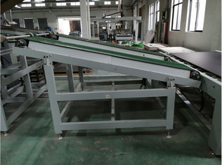 প্যানেল আসবাবের জন্য পিভিসি 0.75KW 1320 মিমি প্রস্থের কনভেয়র বেল্ট মেশিন