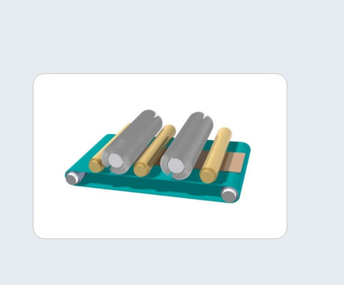 UV আবরণ মেশিন ব্যাস রোলার স্পট প্রিন্টিং 4.2kw/60mm