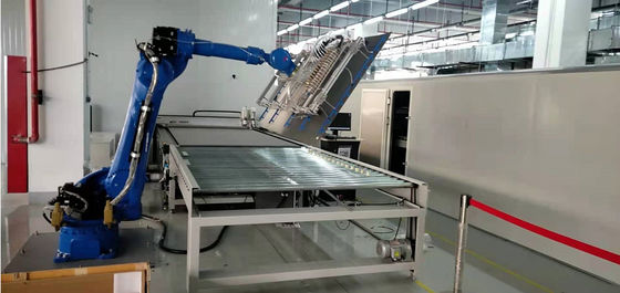 0-180° স্প্রে লেপ মেশিন PLC/HMI কন্ট্রোল সিস্টেমের সাথে 0.1-3 মিমি লেপ বেধের জন্য