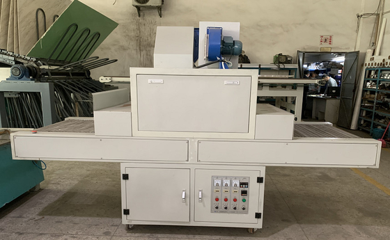 দুটি ল্যাম্প ইউভি কিউরিং কনভেয়ার সিস্টেম 6.8KW মোট পাওয়ার এয়ার কুলিং
