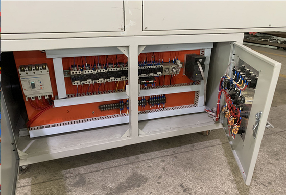 দুটি ল্যাম্প ইউভি কিউরিং কনভেয়ার সিস্টেম 6.8KW মোট পাওয়ার এয়ার কুলিং