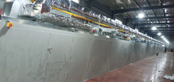 50kg 600*600*750mm ইন্ডাস্ট্রিয়াল জন্য অনুভূমিক ইনফ্রারেড শুকানোর মেশিন