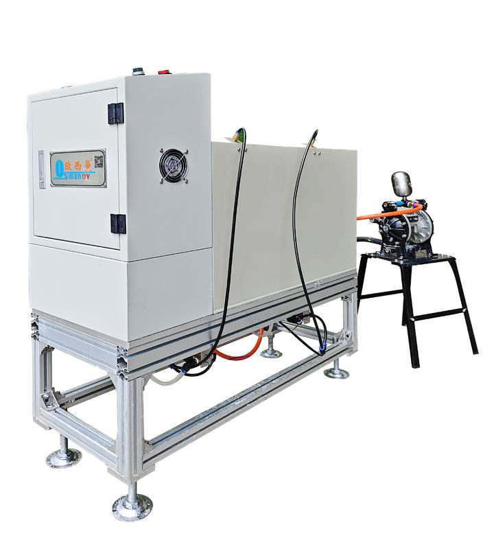 Taiyuan Changyuan Nozzle Used Pulp Molding Coating Machine with 110kg Weight and 400 * 400 * 500 মিমি স্প্রে রুম