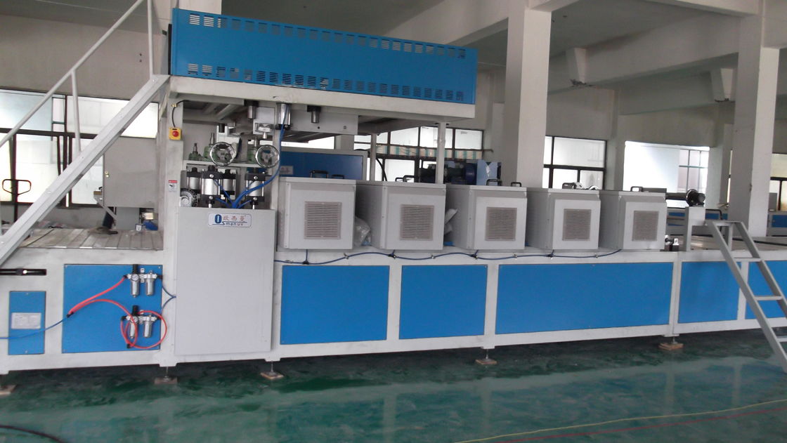 410V 50HZ 3 মি / মিনিট রোল তাপ প্রেস মেশিন / সম্পূর্ণ স্বয়ংক্রিয়তা তাপ প্রেস থেকে রোল
