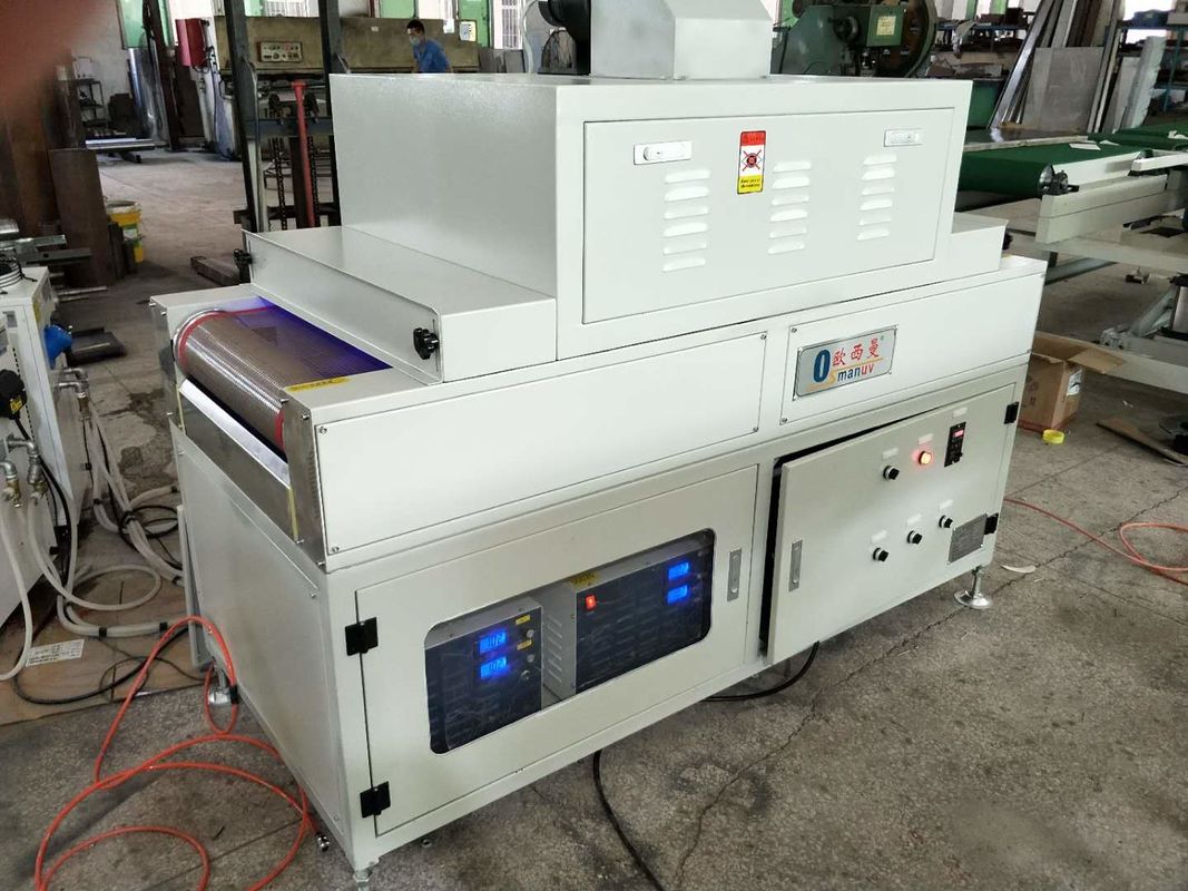 উচ্চ পারফরম্যান্স কুরিং গতির জন্য 100W এয়ার কুলিং ইউভি এলইডি কুরিং মেশিন 1-10m/min