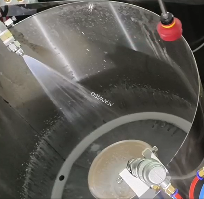 24-Station High-Speed Spin Coating Line for Pulp Molded Packaging