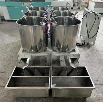 Fully Automated 6-Station Spin Coating Machine for Pulp Molded Products - High Efficiency Internal Coating Solution