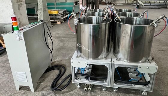 Automated Rotary Coating System for Sugercane,Banboo,Waste Paper Pulp Mold Interior Finishing | Customizable Solutions