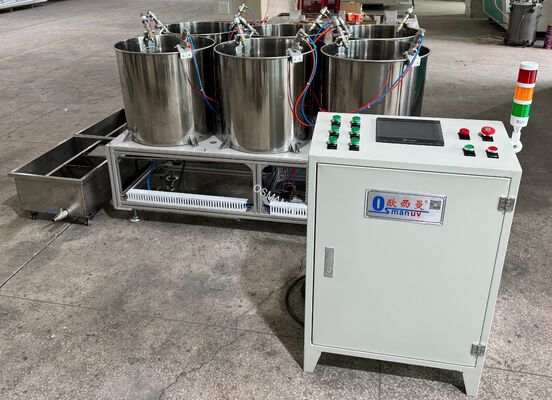 Automated Rotary Coating System for Sugercane,Banboo,Waste Paper Pulp Mold Interior Finishing | Customizable Solutions
