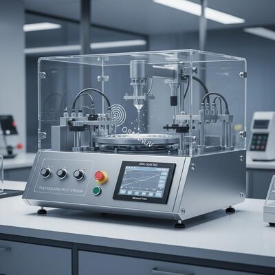 Pulp Molding Single-Station Pilot Spin Coating Precise R&D Machine