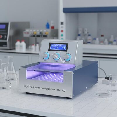 High-Speed Energy-Saving UV Curing Unit 102 with Customizable Irradiation Area for Lab to Pilot Scale Applications