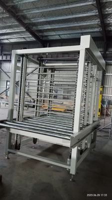 10 শীট Uv আবরণ লাইন প্লেট স্টোরেজ মেশিন 50HZ 2m/মিনিট গতি