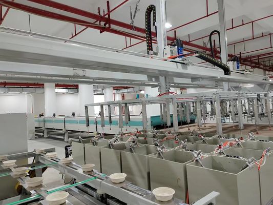 স্পিন লেপিং মেশিন 24 বাটি জন্য কাজ স্টেশন ফুটো প্রতিরোধ