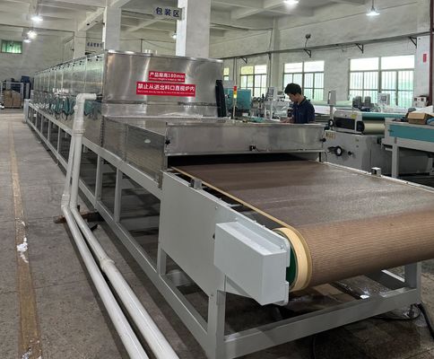 ৮৫ কিলোওয়াট পাওয়ার ওয়াটার কুলিং মাইক্রোওয়েভ ড্রাইং মেশিন ৯ স্টেজ