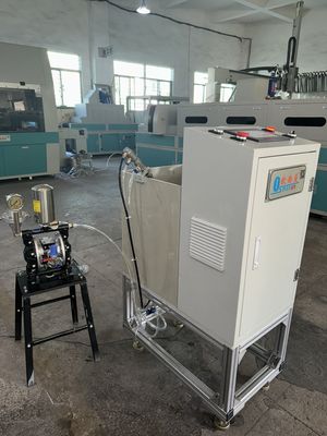 पल्प मोल्डेड मील बॉक्स अनुसंधान एवं विकास के लिए सिंगल-स्टेशन स्पिन कोटिंग मशीन - प्रोग्रामेबल स्पीड 100-10,000 आरपीएम, फॉर्मूला डेवलपमेंट के लिए कस्टमाइज़ेबल फिक्स्चर के साथ