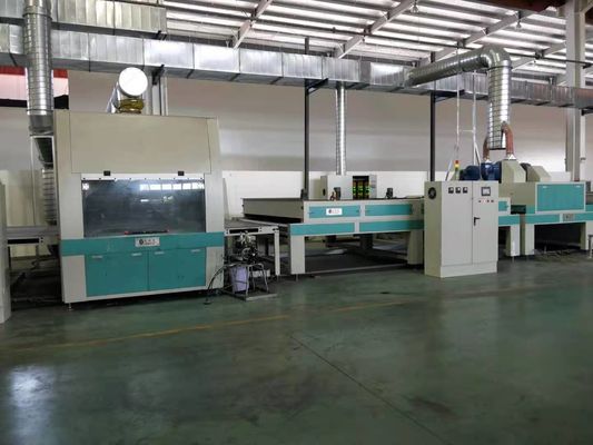 কনভেয়র সিস্টেম টেক লাইটিং 380V 28kw সহ স্প্রে লেপ মেশিন