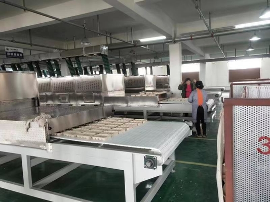 ইন্ডাস্ট্রিয়াল মাইক্রোওয়েভ ড্রায়ার ফর লাঞ্চ বক্স পেপার ট্রে কার্ড বোর্ড